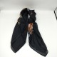 Black butterfly bird scarf